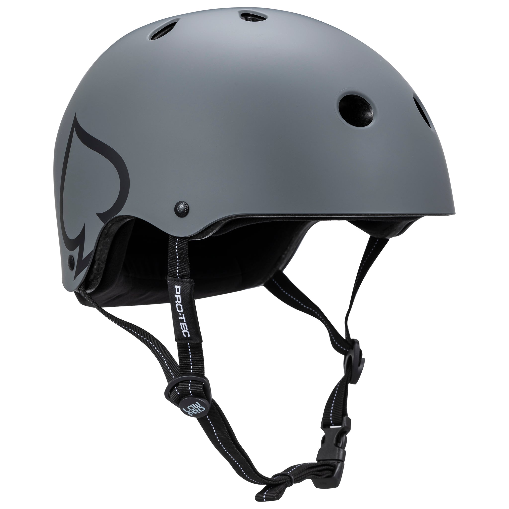 LOW PRO Certified Helmet - Matte Grey | Pro-Tec Helmets