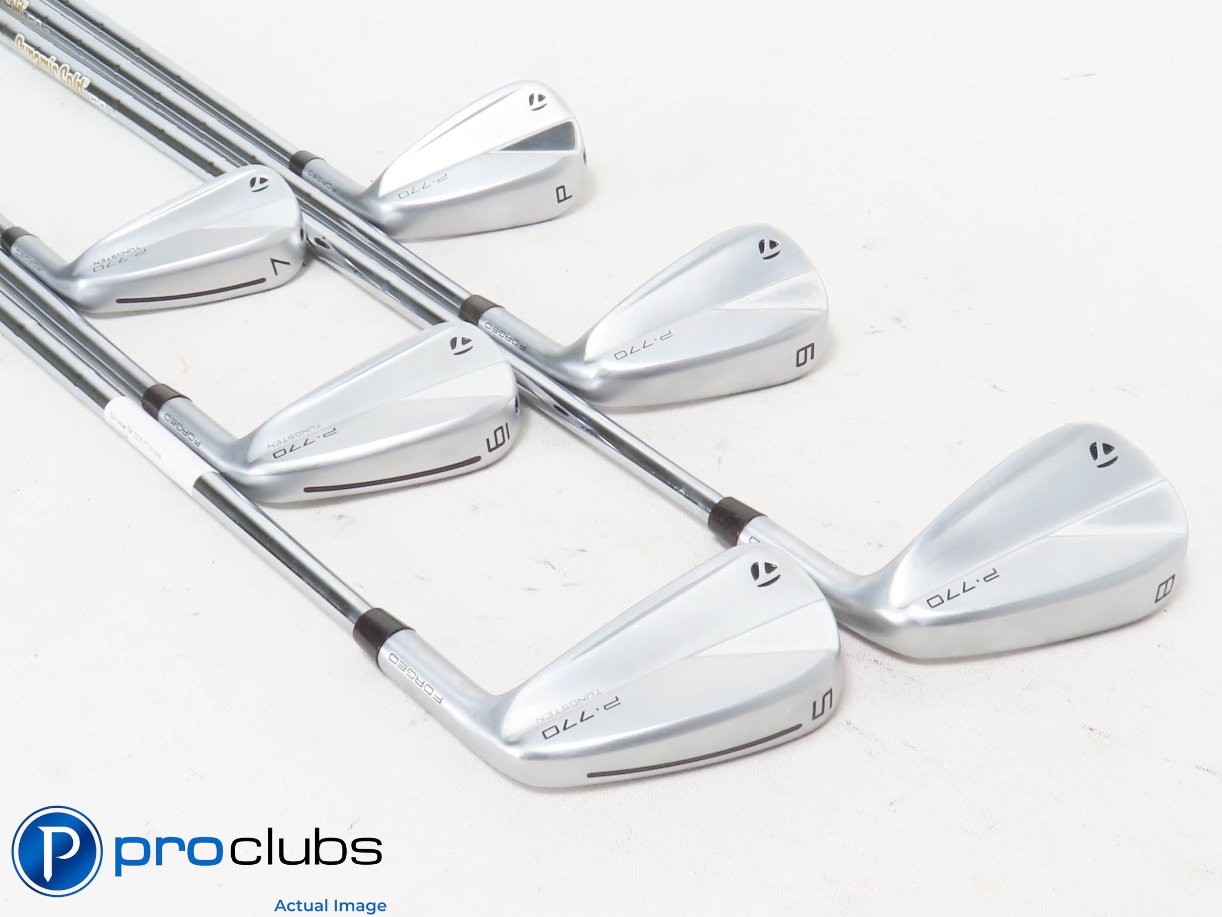 Nice Tour Issue TaylorMade '23 P-770 5-PW IRON SET - DG X100 X-Flex +1