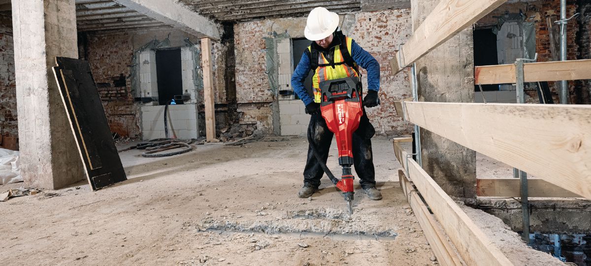 TE 2000-22 TE-S Cordless jackhammer - Demolition hammers and