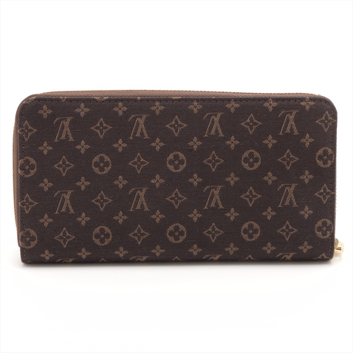 ⑥☆廃盤品/優良品☆ラウンドジップ♪ジッピー キャンバス モノグラム