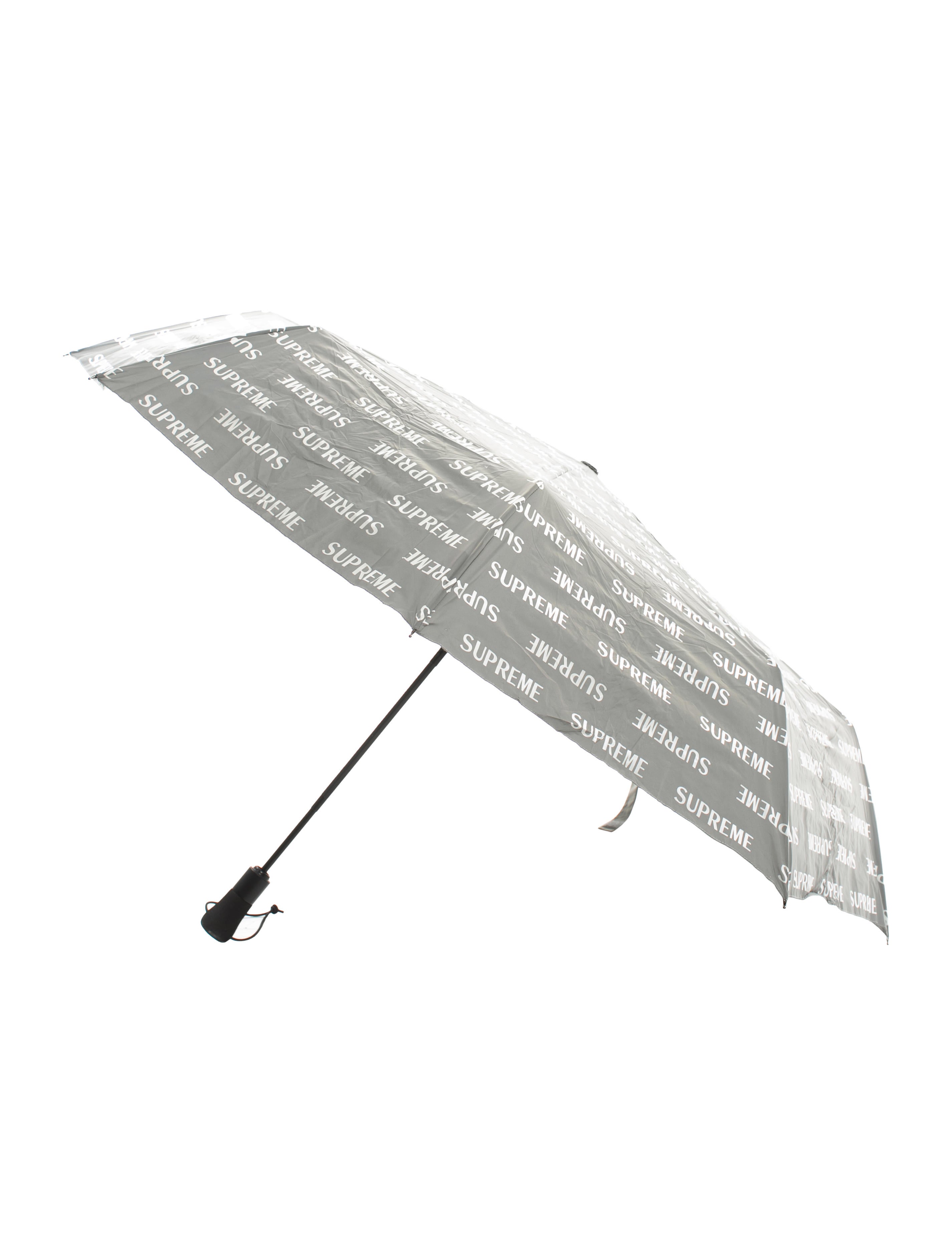 Supreme Shedrain Reflective Umbrella - Grey Umbrellas, Accessories