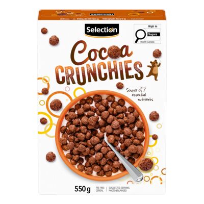 Selection Cocoa Crunch Cereal | Food Basics