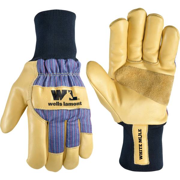 Wells Lamont Men's Pig Leather Gloves - 5127-L | Blain's Farm & Fleet