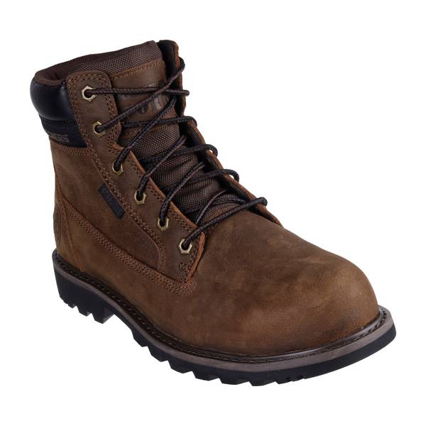 Work N' Sport Men's Wedge Steel Toe Boots - MBNS22005-7.5