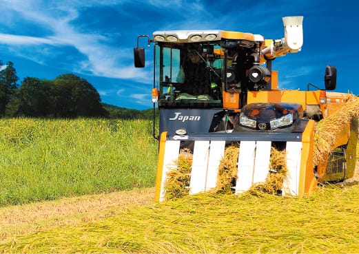 JAPAN HJ6130直進アシスト | コンバイン | 商品情報 | 井関農機株式会社