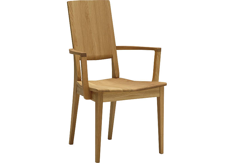 肘付食堂椅子 CU4540ME | ダイニングチェアー | 家具を探す | カリモク