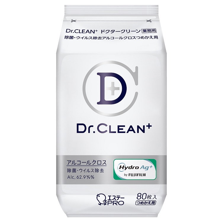 Dr.CLEAN⁺ 除菌・ウイルス除去アルコールクロス つめかえ | 除菌