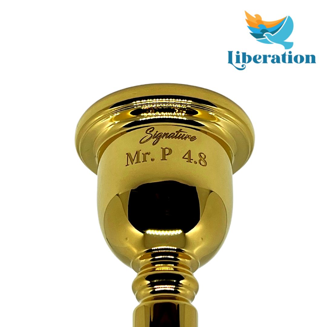 Liberation Mr. P 4.8 Signature Tuba Mouthpiece - Professor Mouthpiece