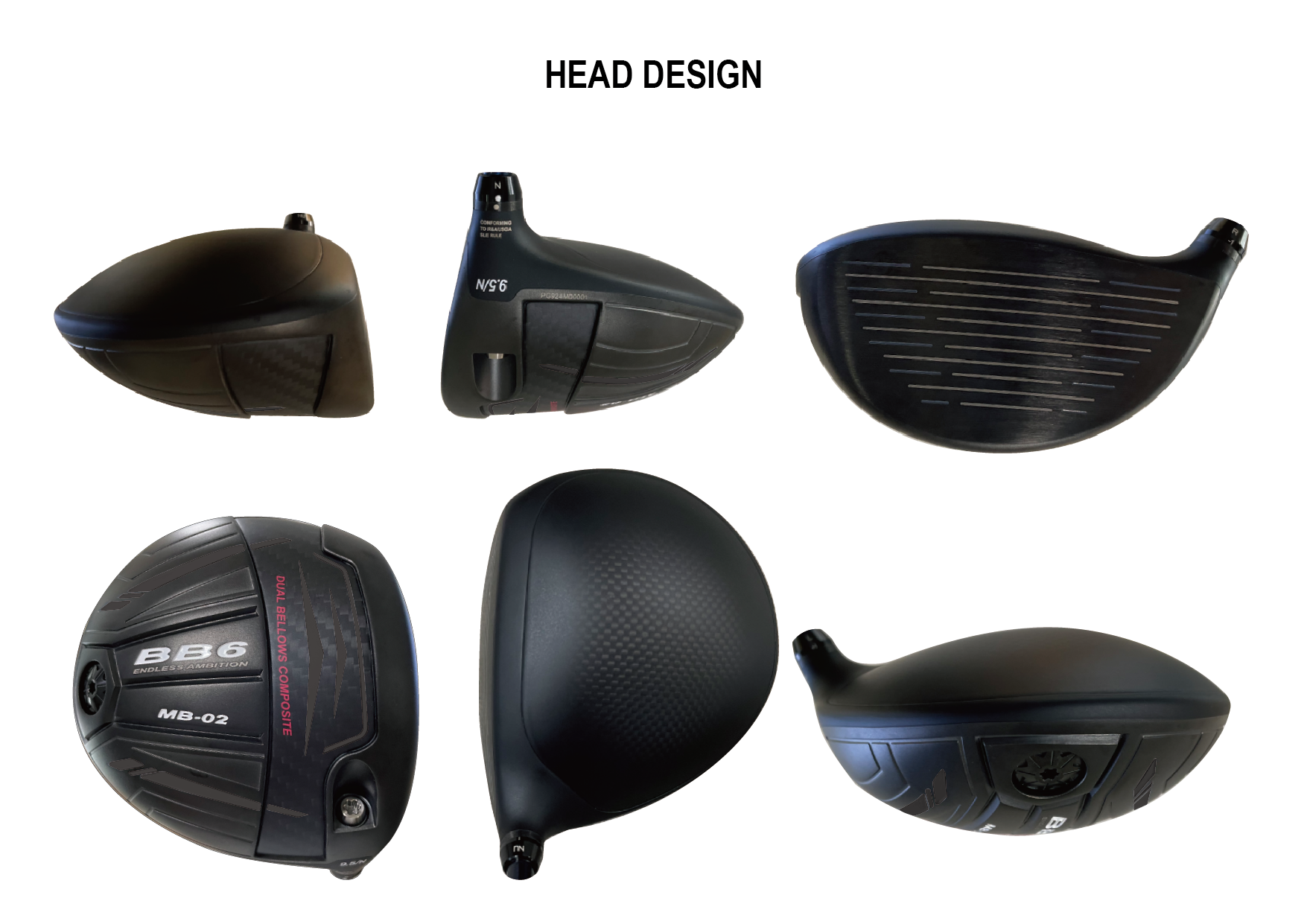 BB6 MB-02｜ゴルフクラブヘッドの企画・開発・販売 株式会社プログレス