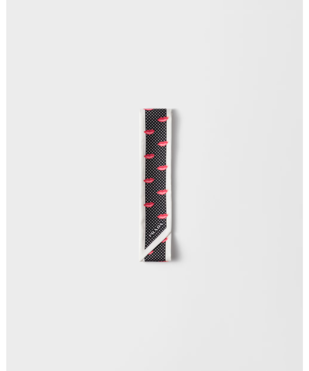 PRADA/プラダ_Women通販 | プリントシルクツイル スキニースカーフ