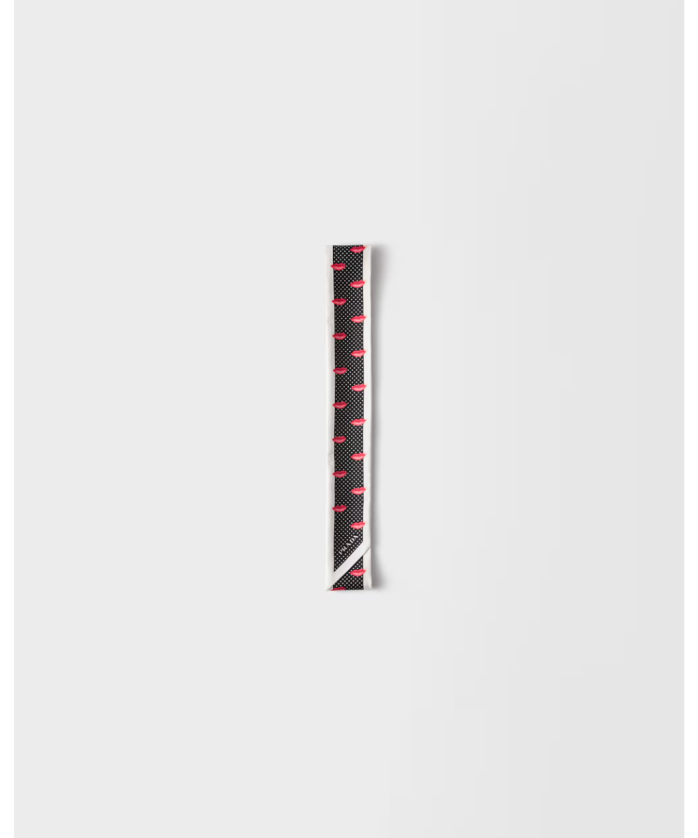 PRADA/プラダ_Women通販 | プリントシルクツイル スキニースカーフ