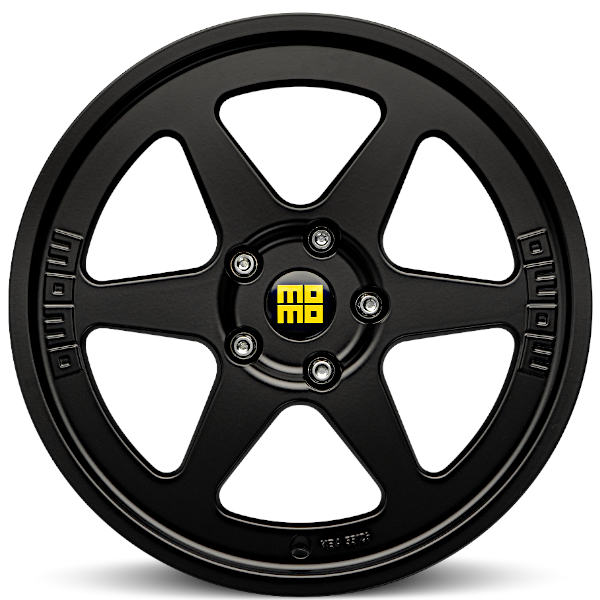 MOMO HERITAGE 6 マットブラック - | ランクル・プラド・ハイラックス