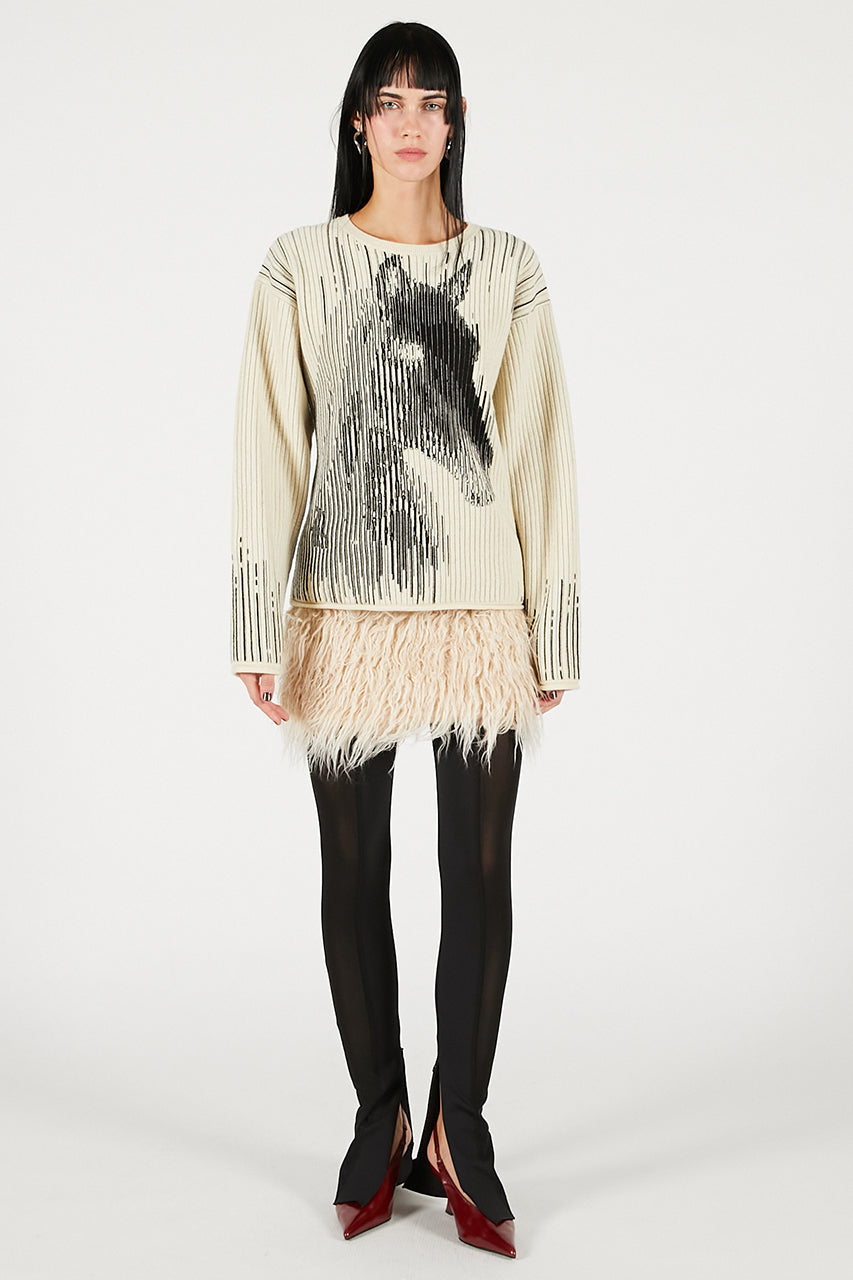 Long Faux Mini Skirt - SALE