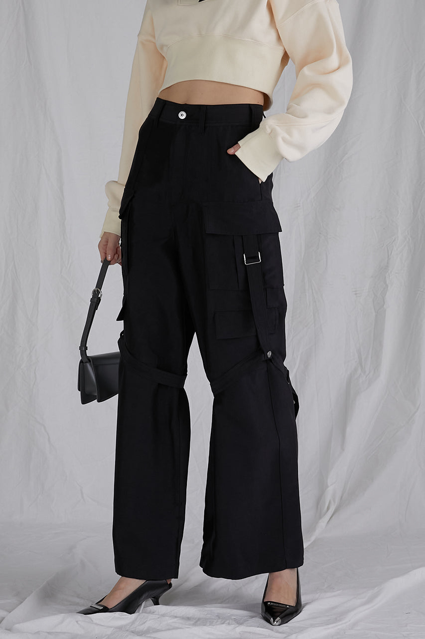 Crushed Satin Bondage Pants - SALE