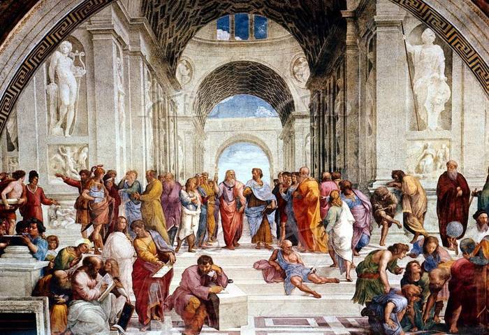 2014ピース ジグソーパズル ラファエロ アテネの学堂 2014ピース