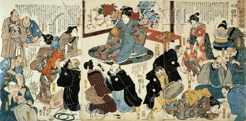 価格交渉有り 歌川国芳 一勇斎国芳 きたいなめい医 歯医者 浮世絵 価格