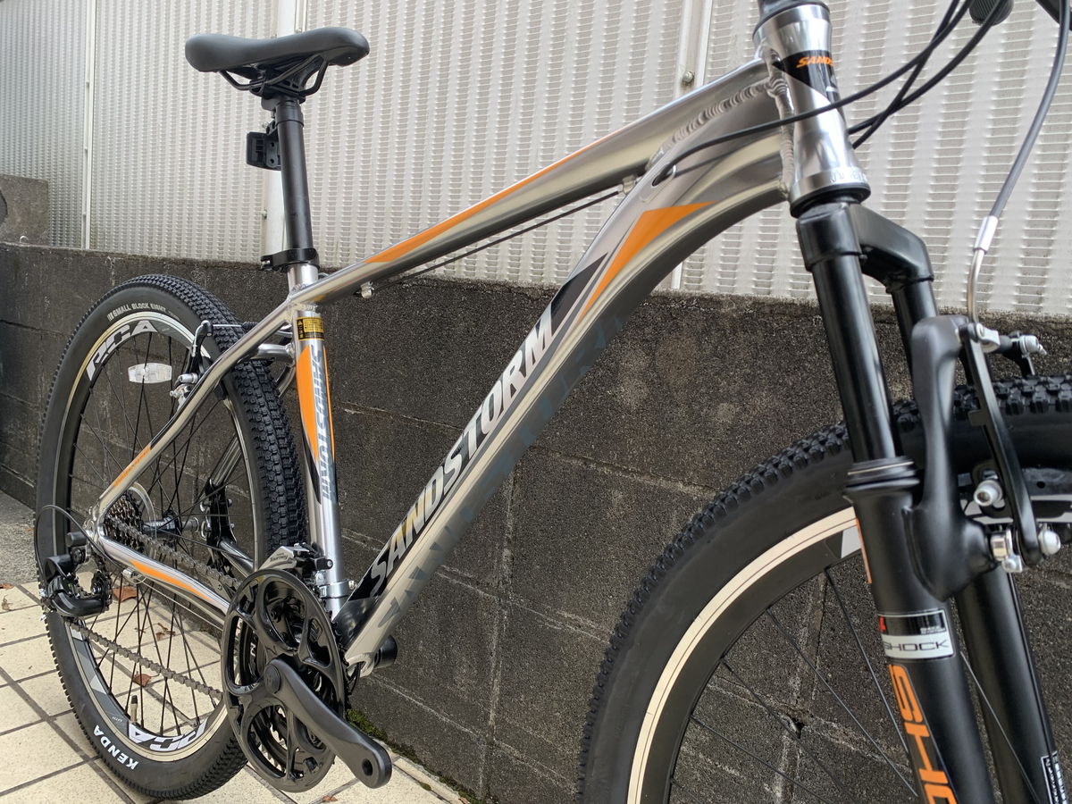 コストパフォーマンス抜群のMTB「サカモトテクノ サンドストーム」入荷