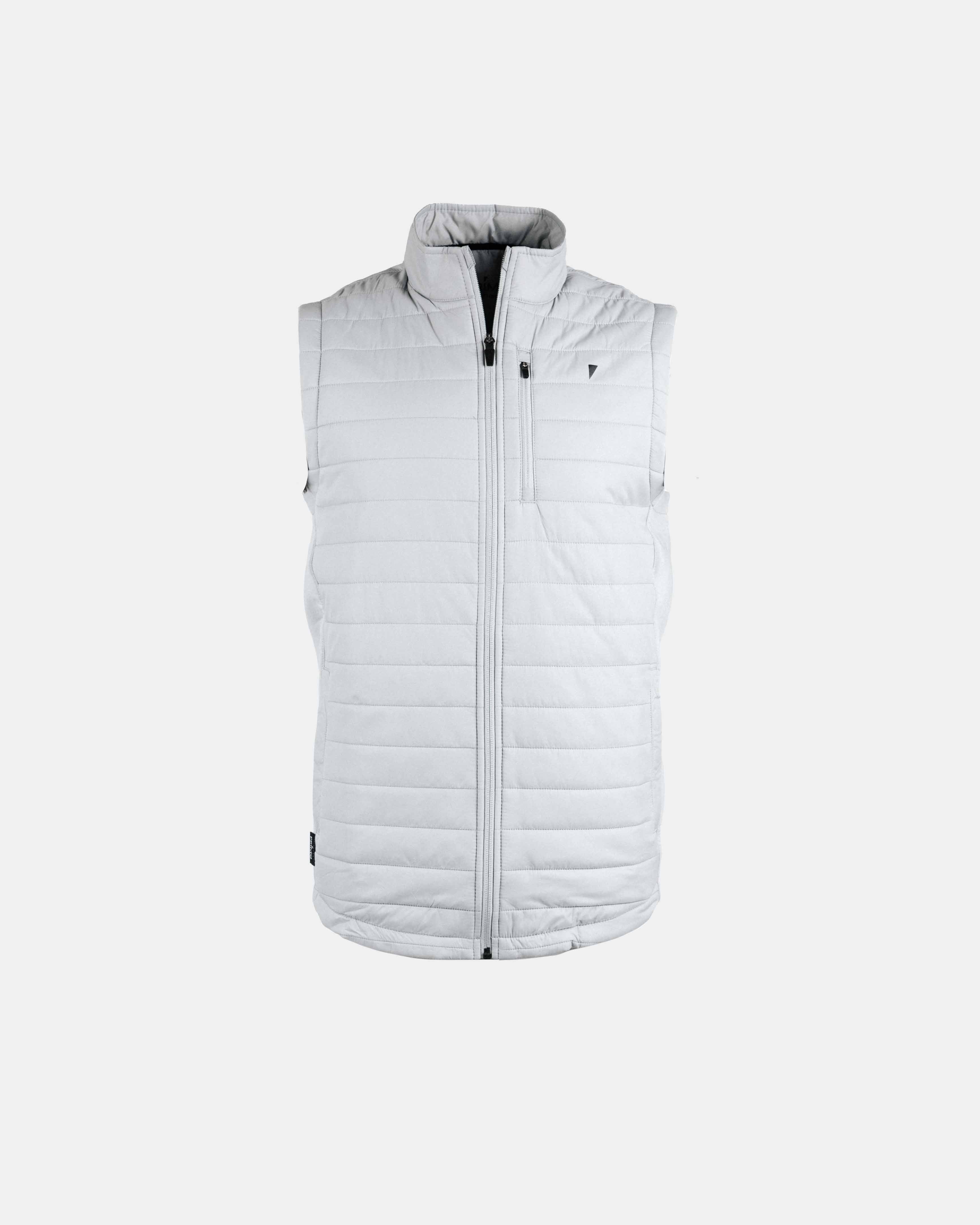 Light Gray Puff Vest – Primo Golf Apparel