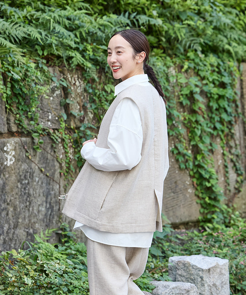 ポプリンオーバーシャツ / オーガニックコットン – PRISTINE