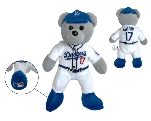 MLB公式ライセンス ドジャース 大谷翔平 FOCO ベア ぬいぐるみ ホーム