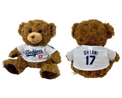 MLB公式ライセンス ドジャース 大谷翔平 FOCO テディベア ホーム