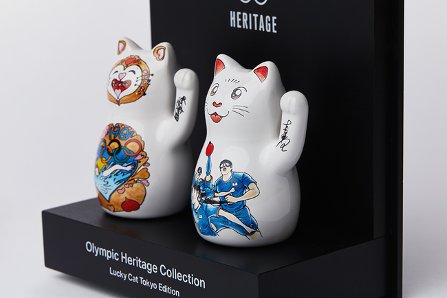 アートを通して歴代のオリンピックの物語を伝えるプロジェクト 幸運の