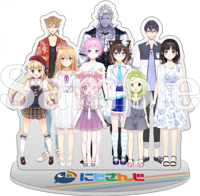 にじさんじ初！オンラインくじがスタート！1等は等身大パネル、特賞に