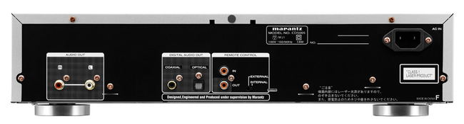 マランツより、エントリークラスのCDプレーヤーCD5005、プリメイン