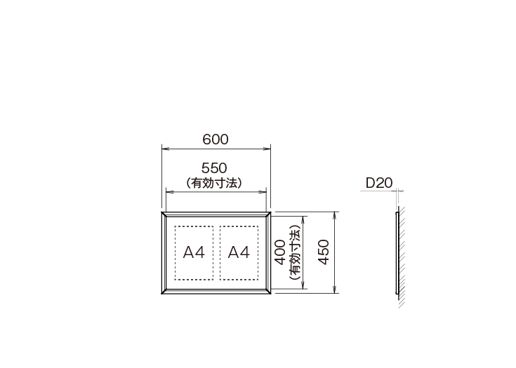PKI-N型（保護板なしタイプ・壁付）：製品情報 | カシイ製品情報サイト