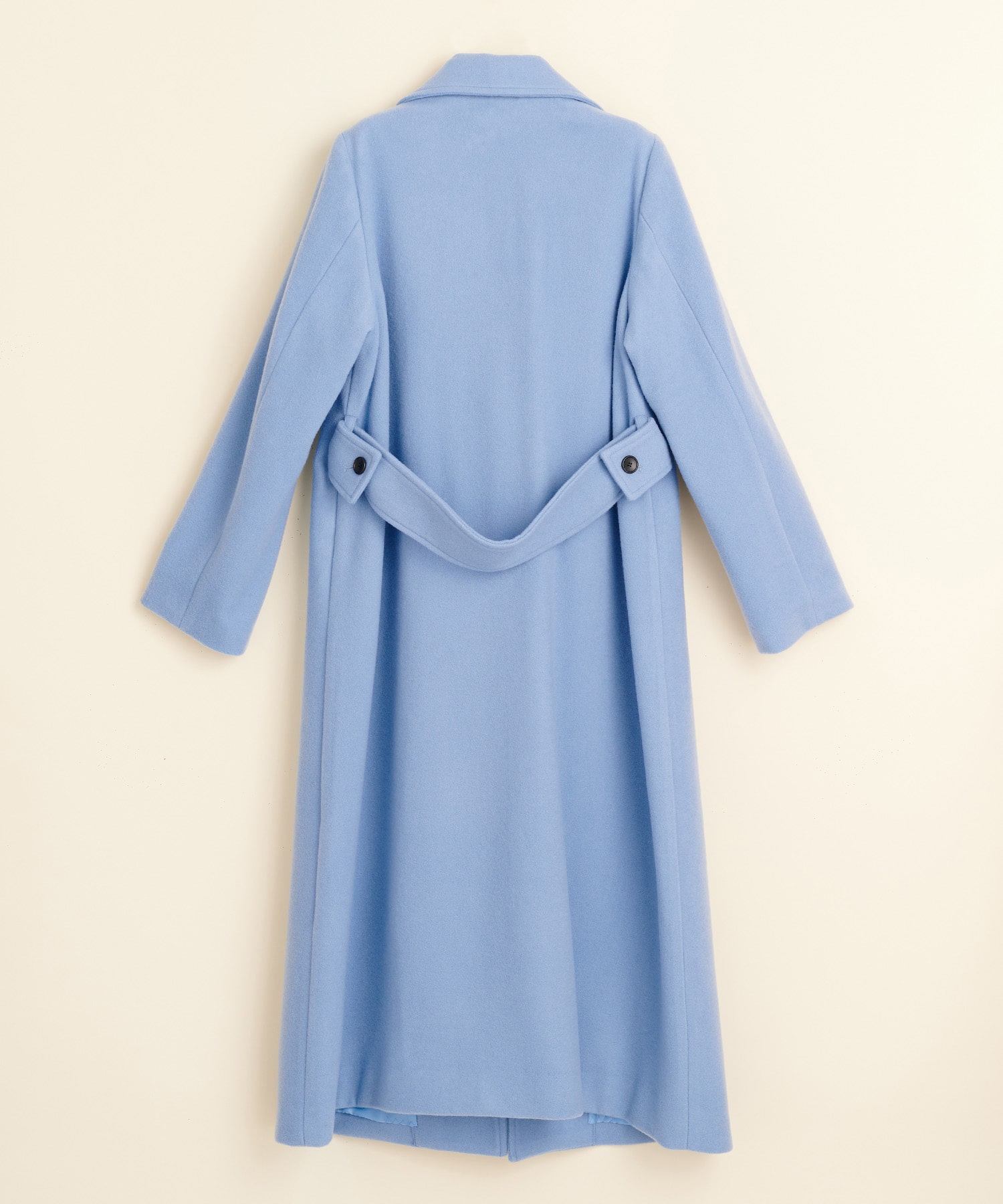 ベルテッドフレアチェスターコート(1 BLUE): : ウィメンズ｜PUBLIC