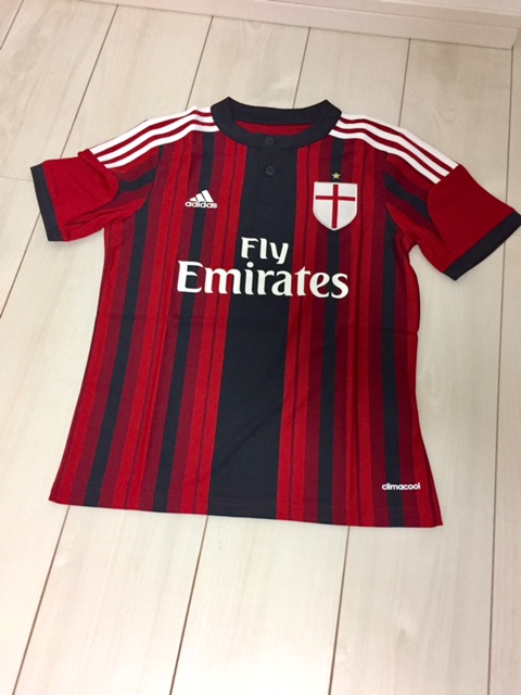 adidas ACミラン 14/15 ユニフォーム ホーム 半袖 レプリカ ジュニア