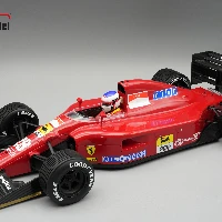 Ferrari 642 F1 1991 British GP Driver Jean Alesi Raining Tyres