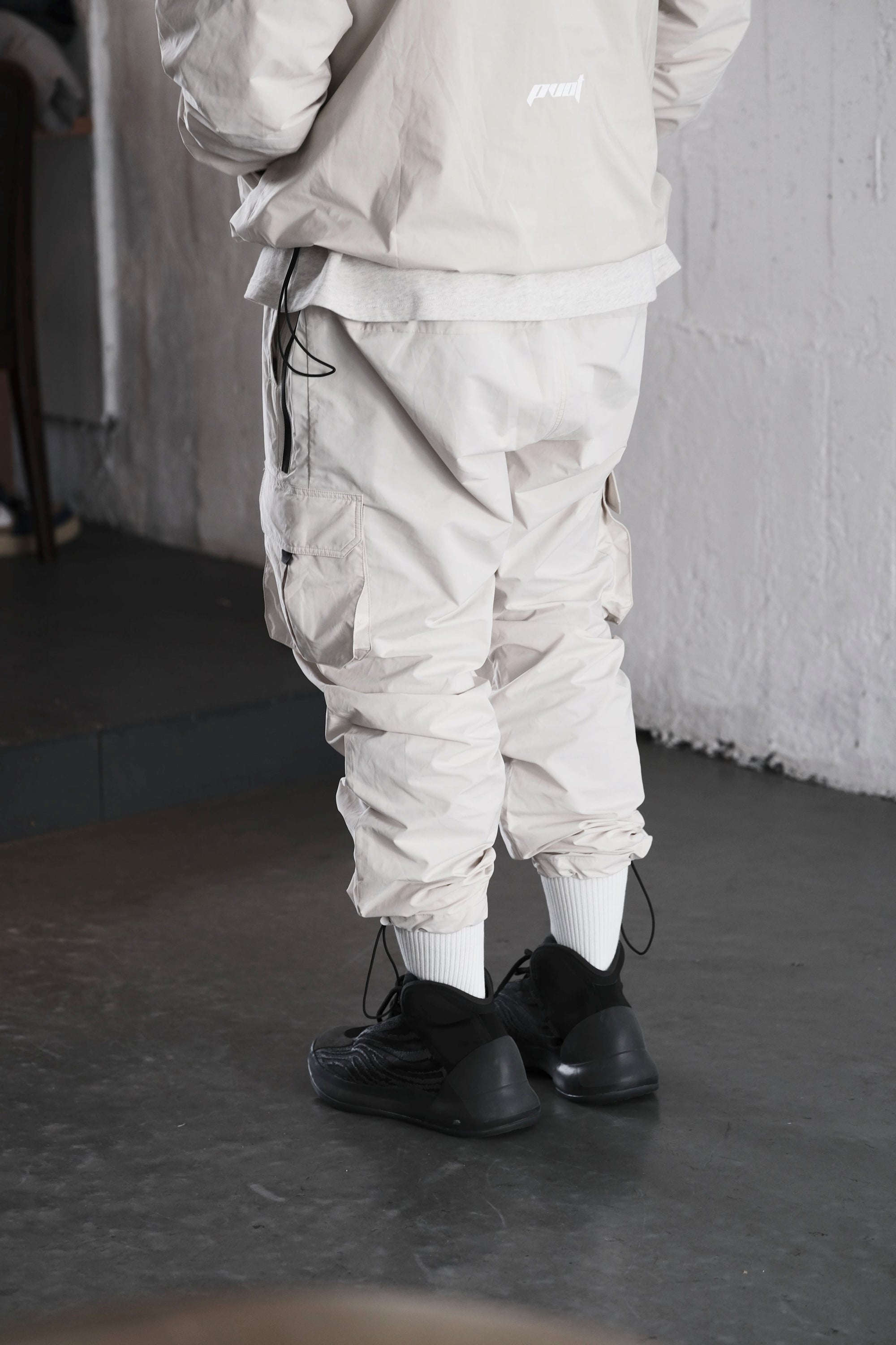 Pvot Premium Nylon Pants (Cream)