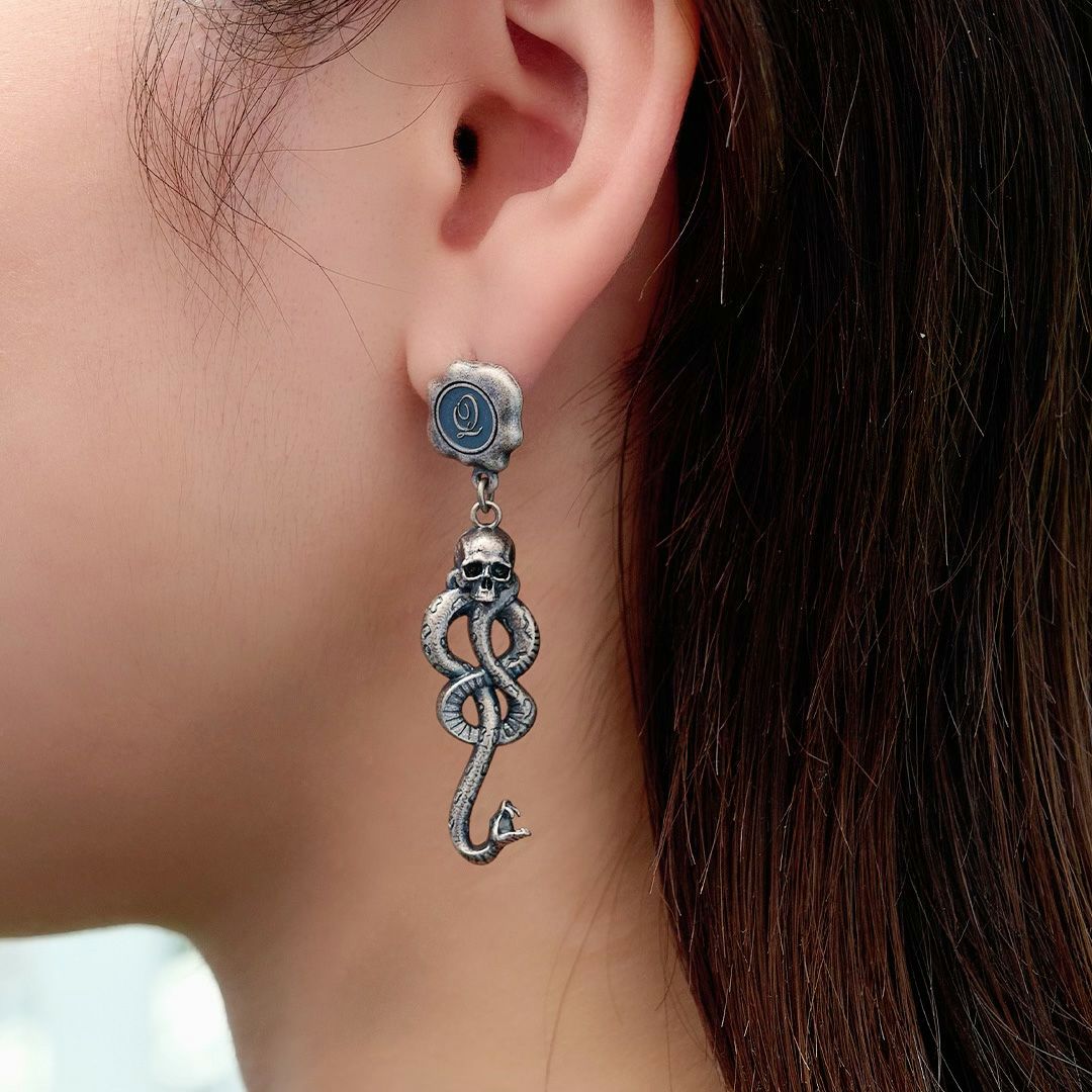 残り1点】闇の印 ピアス【ハリーポッターコラボ】 | Q-pot. ONLINE SHOP