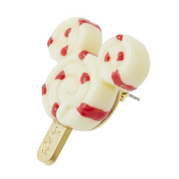 ミッキー/ストロベリーホイップクリーム ピアス【ディズニー