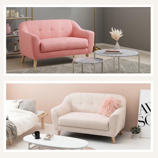 ソファ 2人掛け [幅125] 脚取り外し可能 Emel | おしゃれな家具