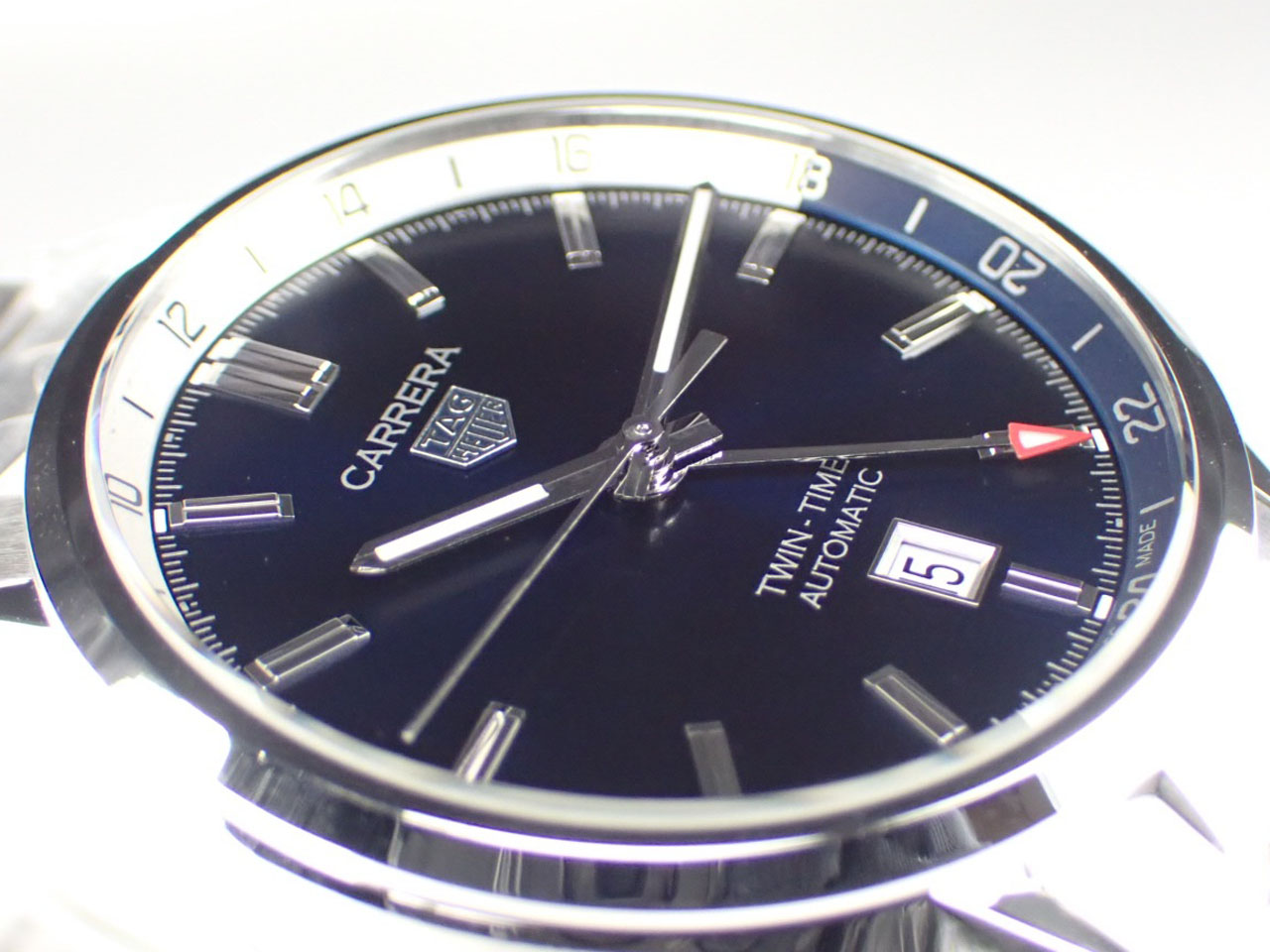 タグホイヤー カレラ キャリバー7 ツインタイムデイト WBN201A.BA0640