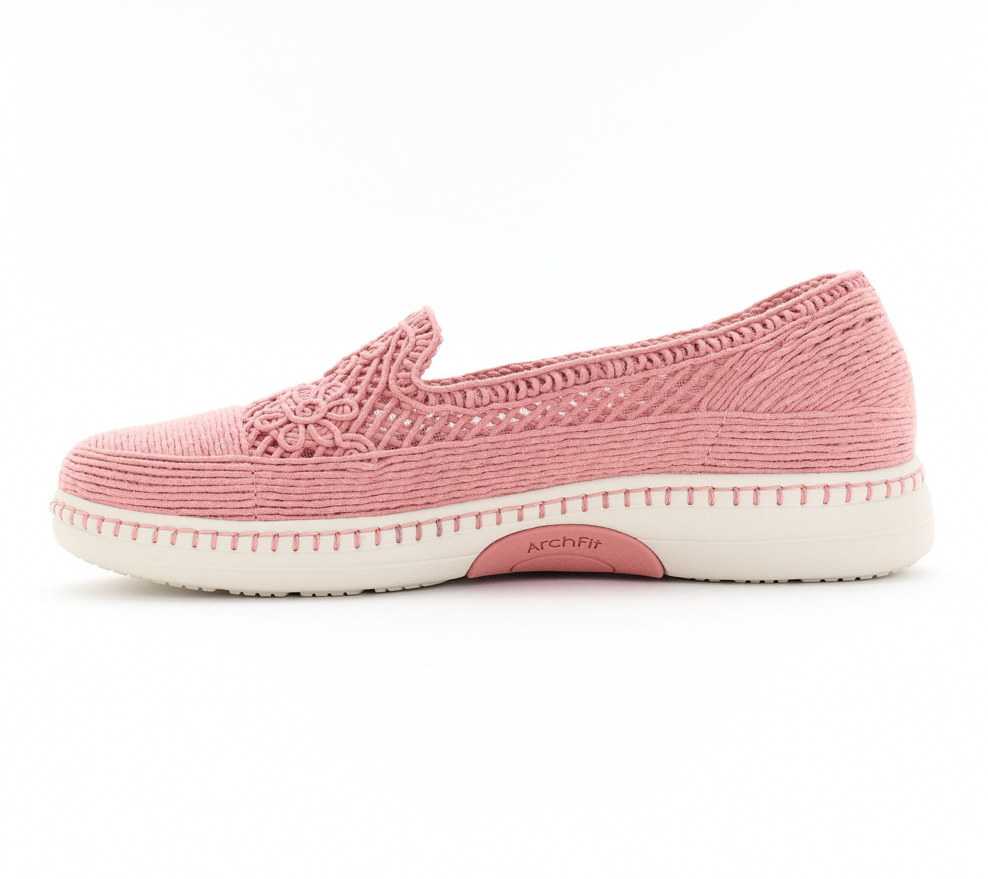Skechers Arch Fit Inspire Crochet Slip-On Loafers - Venice - QVC.com
