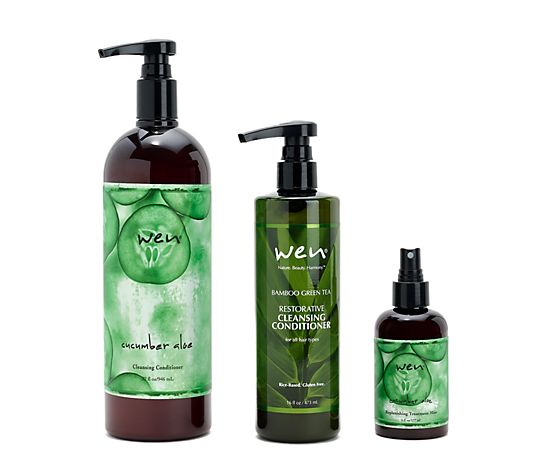 WEN by Chaz Dean Cleansing Conditioner & Mist Collection - QVC.com