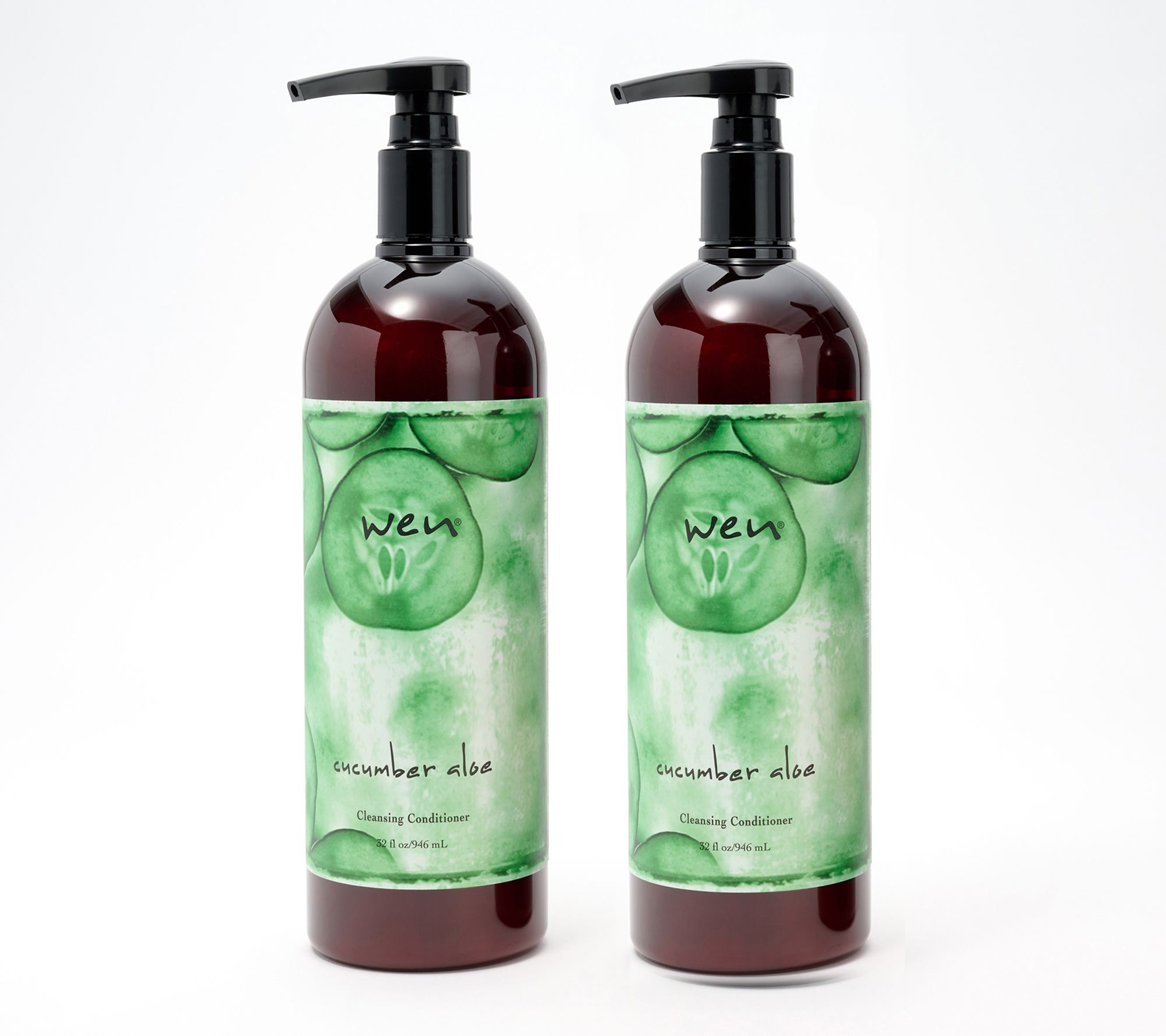 WEN by Chaz Dean 32oz Cleansing Conditioner Duo - QVC.com