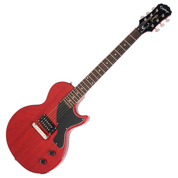 DISC Epiphone Les Paul Junior Electric Guitar, Cherry | Gear4music