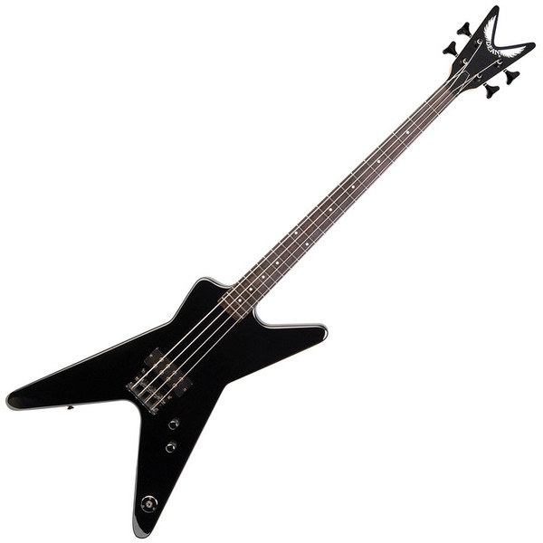 DISC Dean Metalman ML Bass Guitar, Classic Black at Gear4music