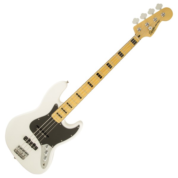 Squier Vintage Modified 70s Jazz Bass, Olympic White at Gear4music