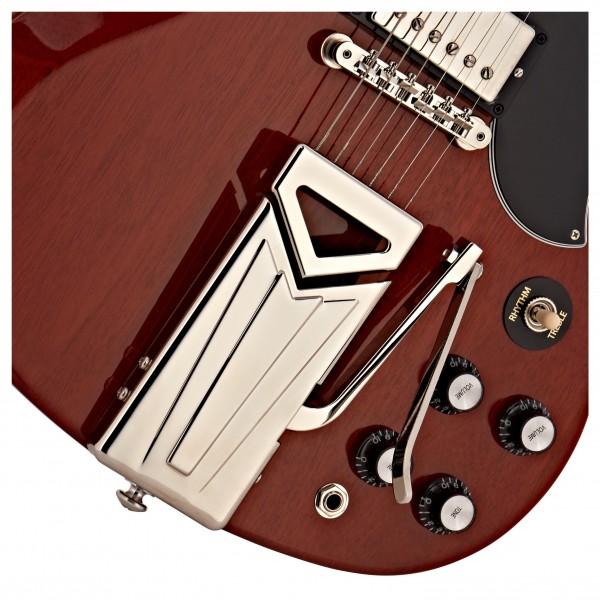 Gibson SG Standard 61 Sideways Vibrola, Vintage Cherry at Gear4music