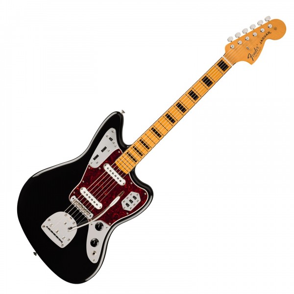 Fender Vintera II 70s Jaguar MN, Black at Gear4music