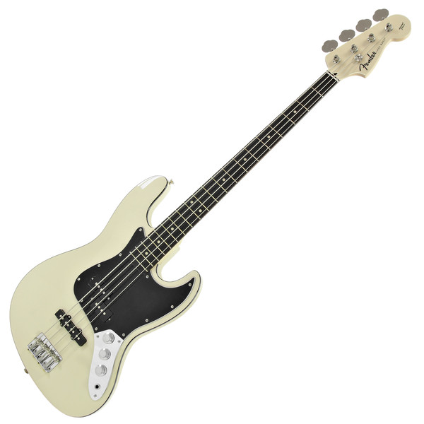 Fender Japan FSR Aerodyne Jazz Bass, Vintage White at Gear4music