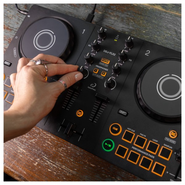 AlphaTheta DDJ-FLX2 2-Kanal DJ rekordbox Controller | Gear4music