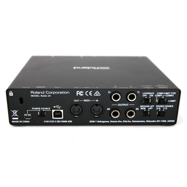 Roland Rubix24 USB Audio Interface - Secondhand at Gear4music