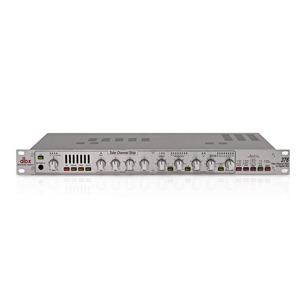 dbx 376 Tube Channel Strip with Digital Out at Gear4music