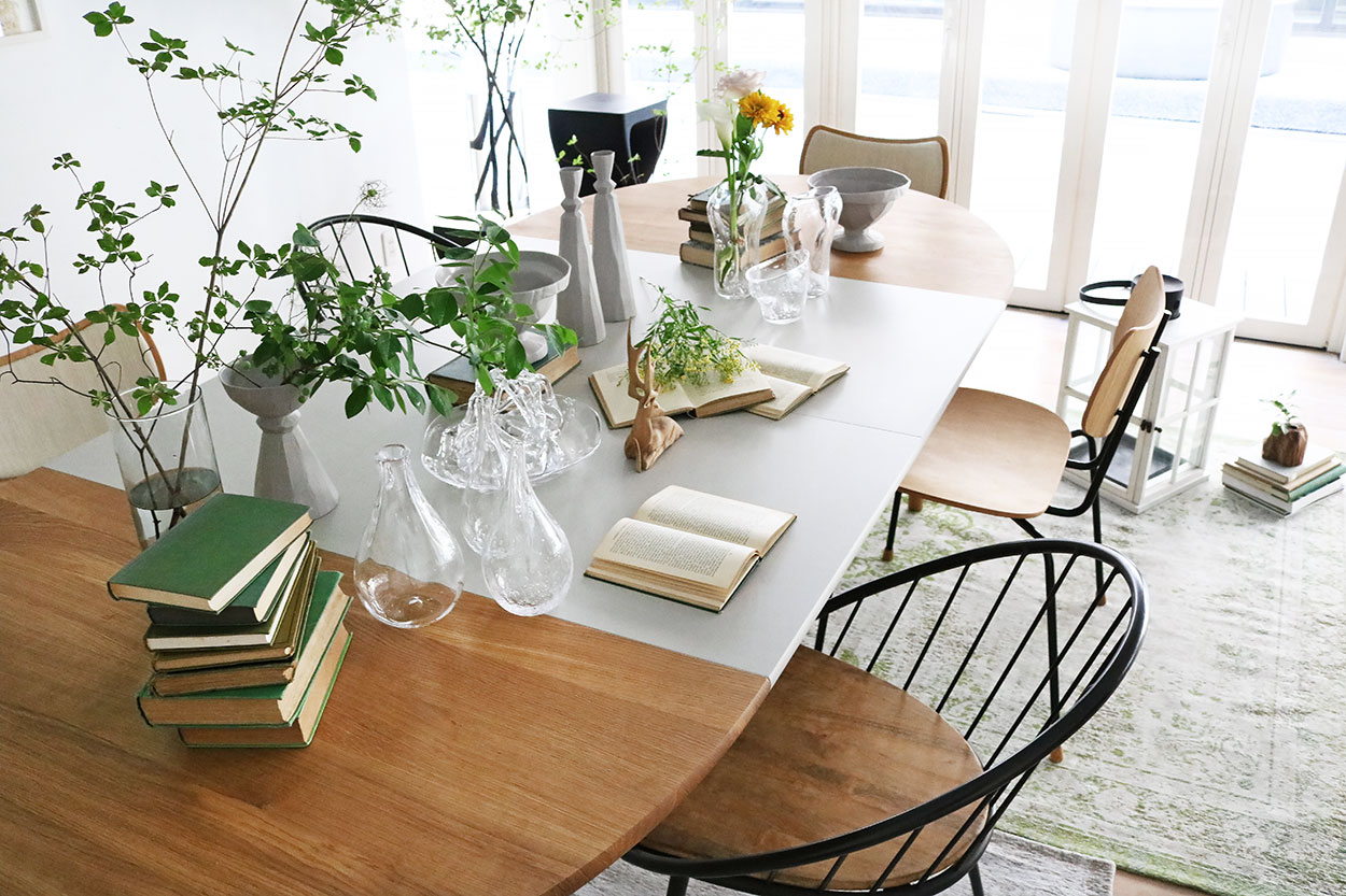 CH337 Table - CH337伸長式テーブル｜テーブル｜商品情報｜無垢家具